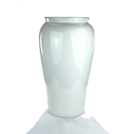 Colore: Bianco e Nero AcaciaHome Altezza 45 cm Portaombrelli in Ceramica 