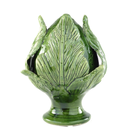 Pumo in ceramica Cm.18 Verde